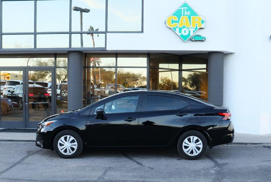 used 2025 Nissan Versa car, priced at $15,995
