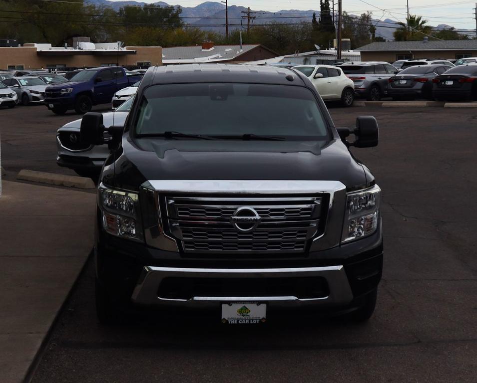 used 2020 Nissan Titan car, priced at $27,995