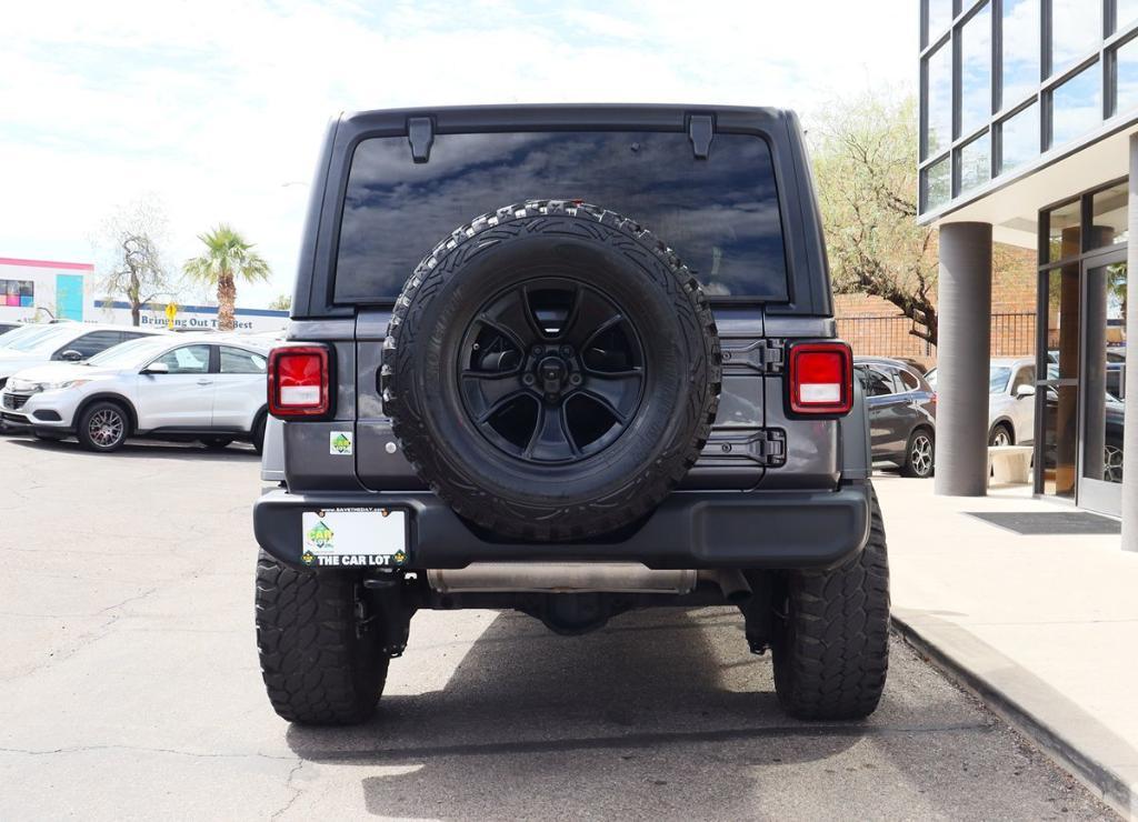 used 2023 Jeep Wrangler car, priced at $28,363