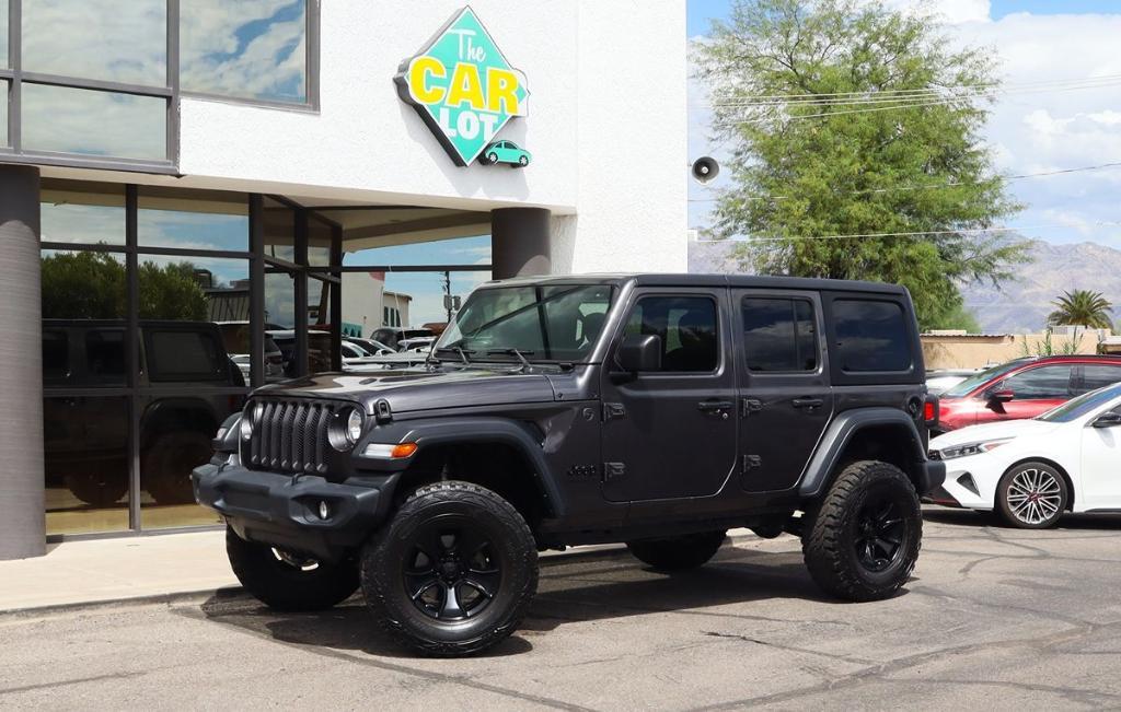 used 2023 Jeep Wrangler car, priced at $28,363