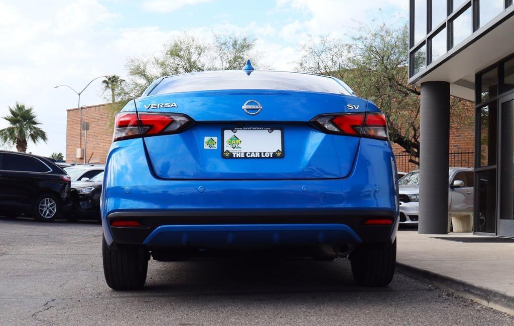 used 2023 Nissan Versa car, priced at $15,995