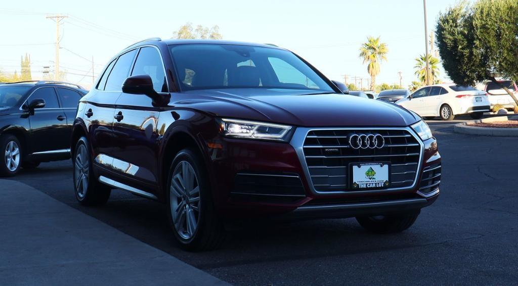 used 2018 Audi Q5 car, priced at $14,651