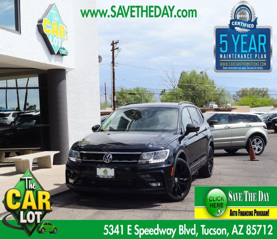 used 2021 Volkswagen Tiguan car, priced at $22,567