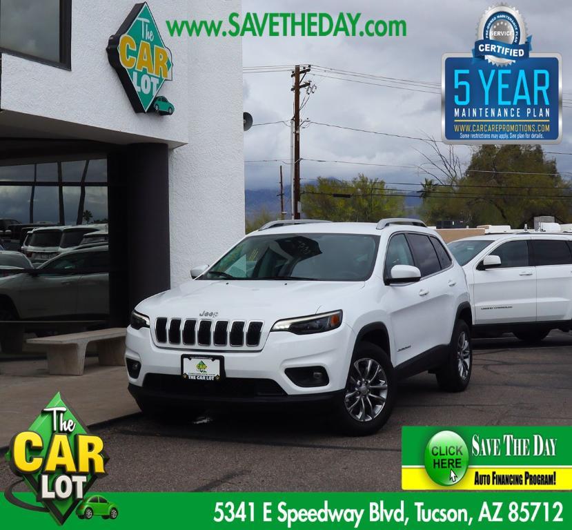 used 2021 Jeep Cherokee car, priced at $18,995
