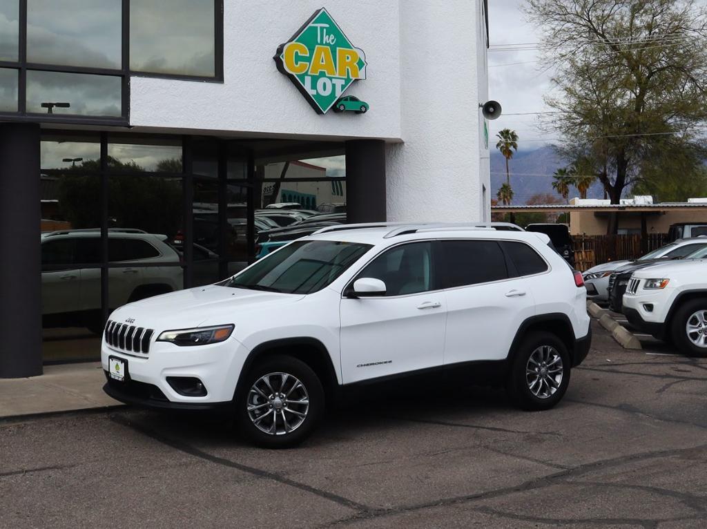 used 2021 Jeep Cherokee car, priced at $18,995