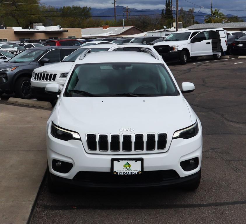 used 2021 Jeep Cherokee car, priced at $18,995