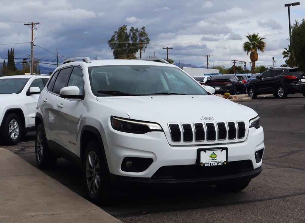 used 2021 Jeep Cherokee car, priced at $18,995