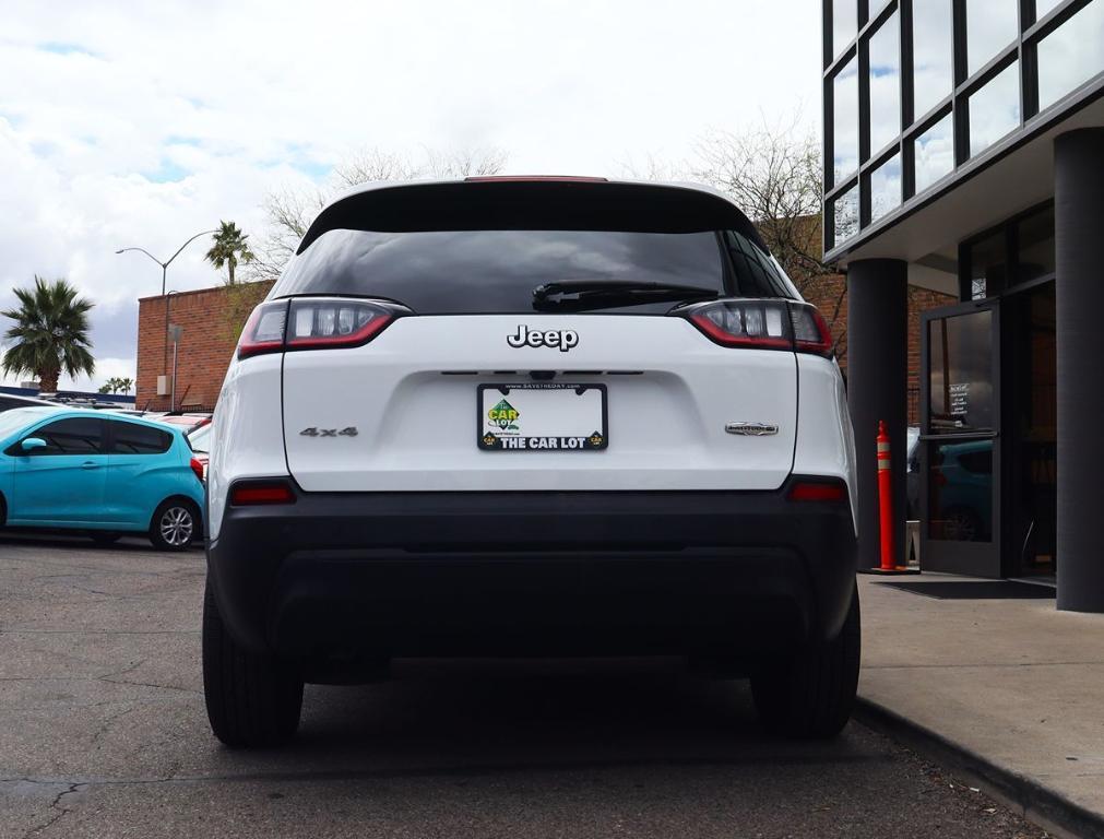 used 2021 Jeep Cherokee car, priced at $18,995