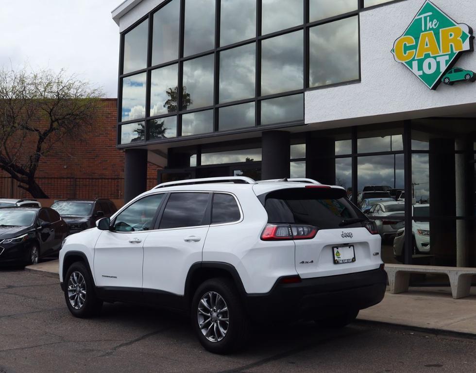 used 2021 Jeep Cherokee car, priced at $18,995