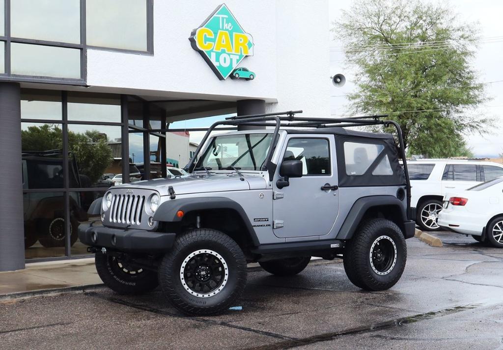 used 2015 Jeep Wrangler car, priced at $16,995