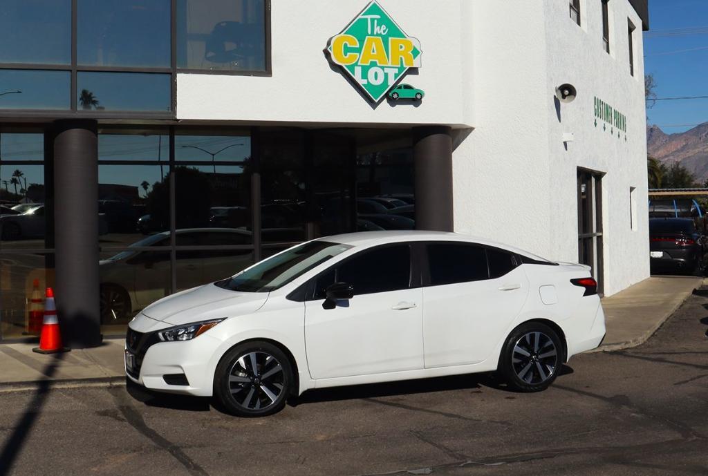 used 2022 Nissan Versa car, priced at $15,995