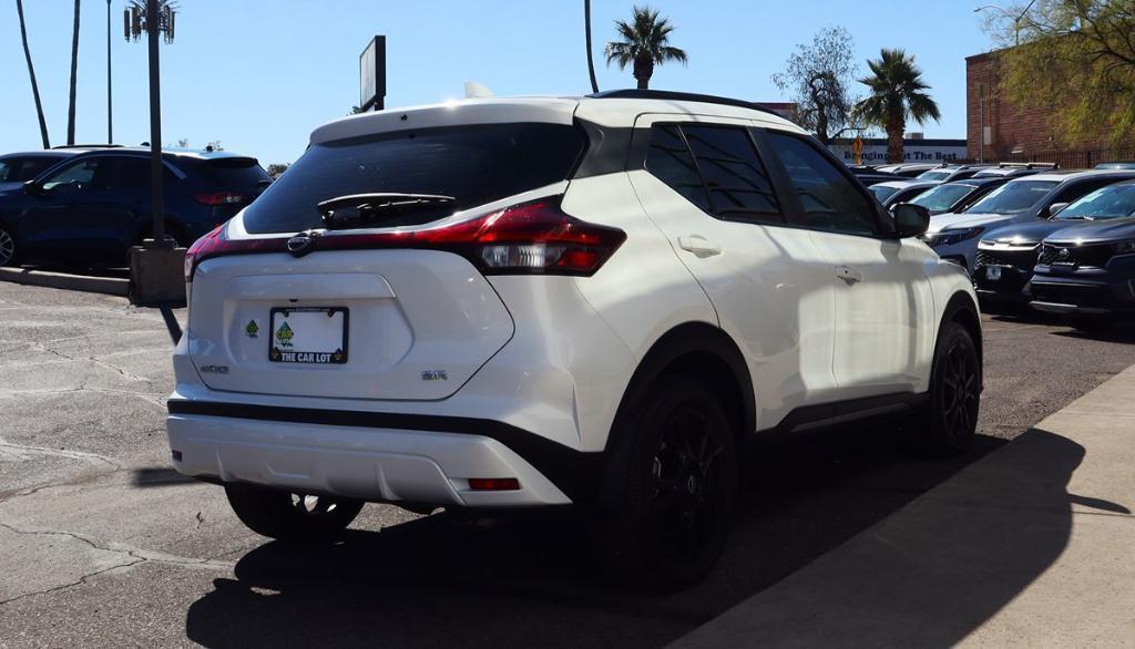 used 2023 Nissan Kicks car, priced at $18,995