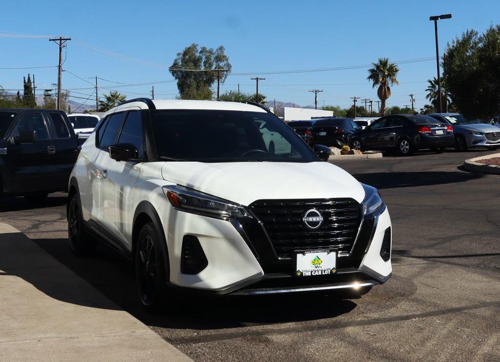 used 2023 Nissan Kicks car, priced at $18,995