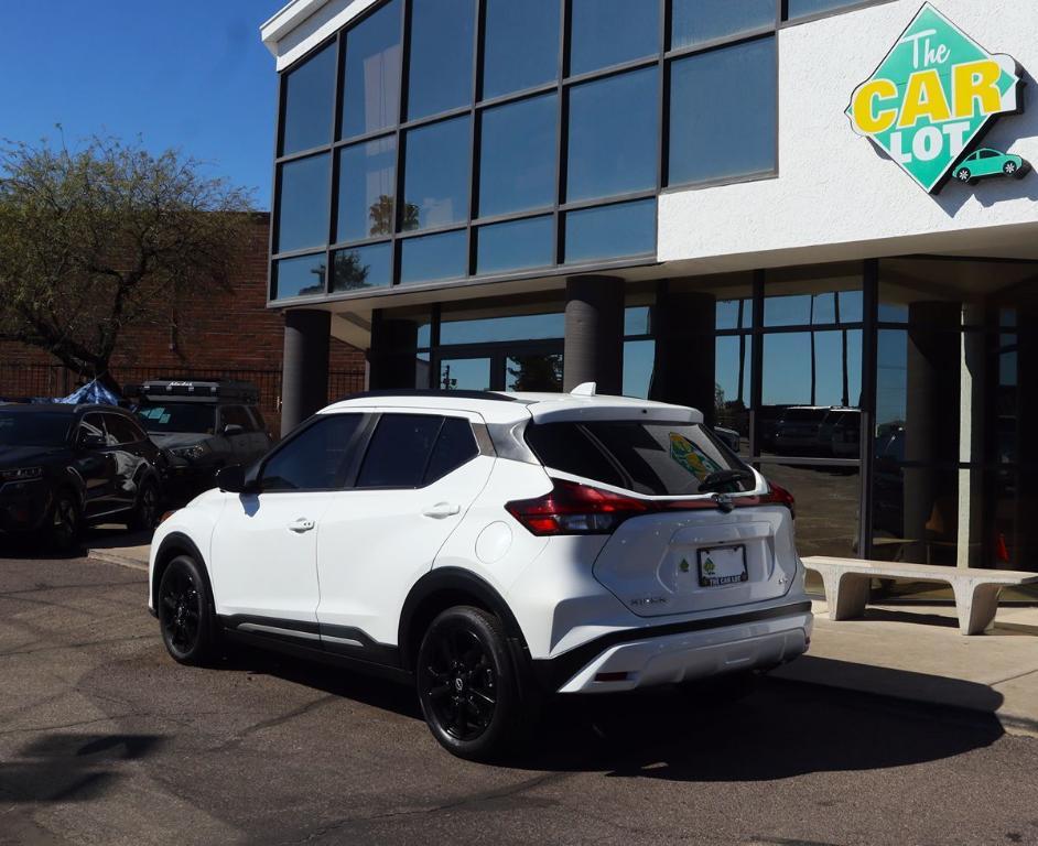 used 2023 Nissan Kicks car, priced at $18,995