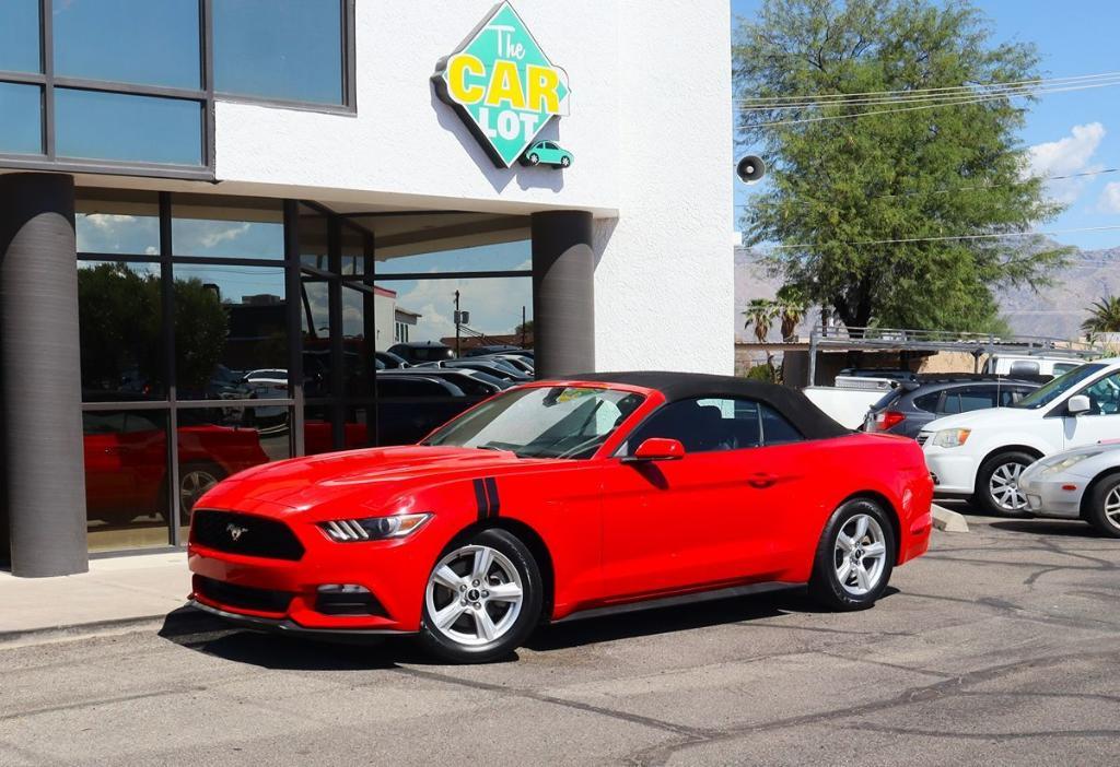 used 2015 Ford Mustang car, priced at $14,802