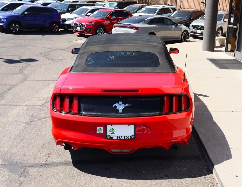 used 2015 Ford Mustang car, priced at $14,802