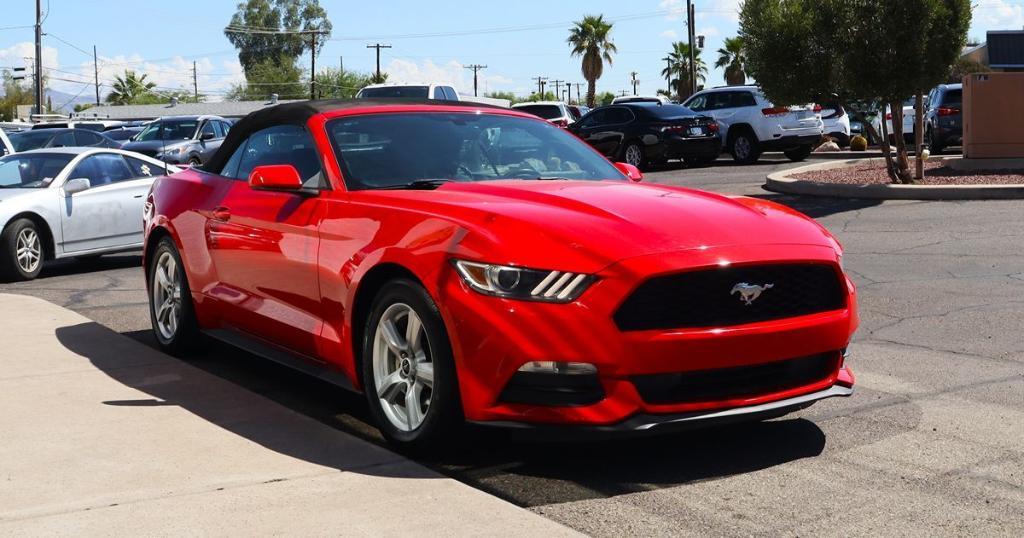 used 2015 Ford Mustang car, priced at $14,802