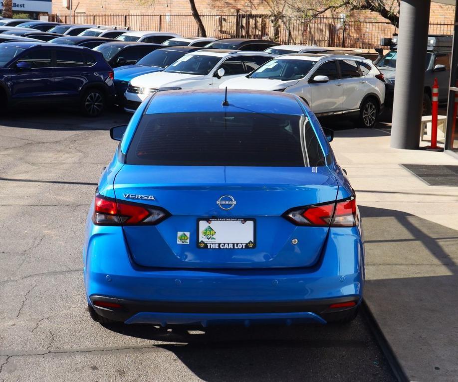 used 2024 Nissan Versa car, priced at $16,995