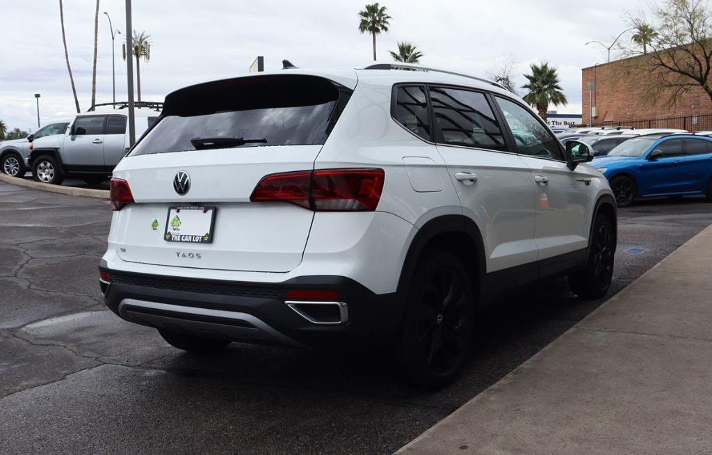 used 2022 Volkswagen Taos car, priced at $21,995