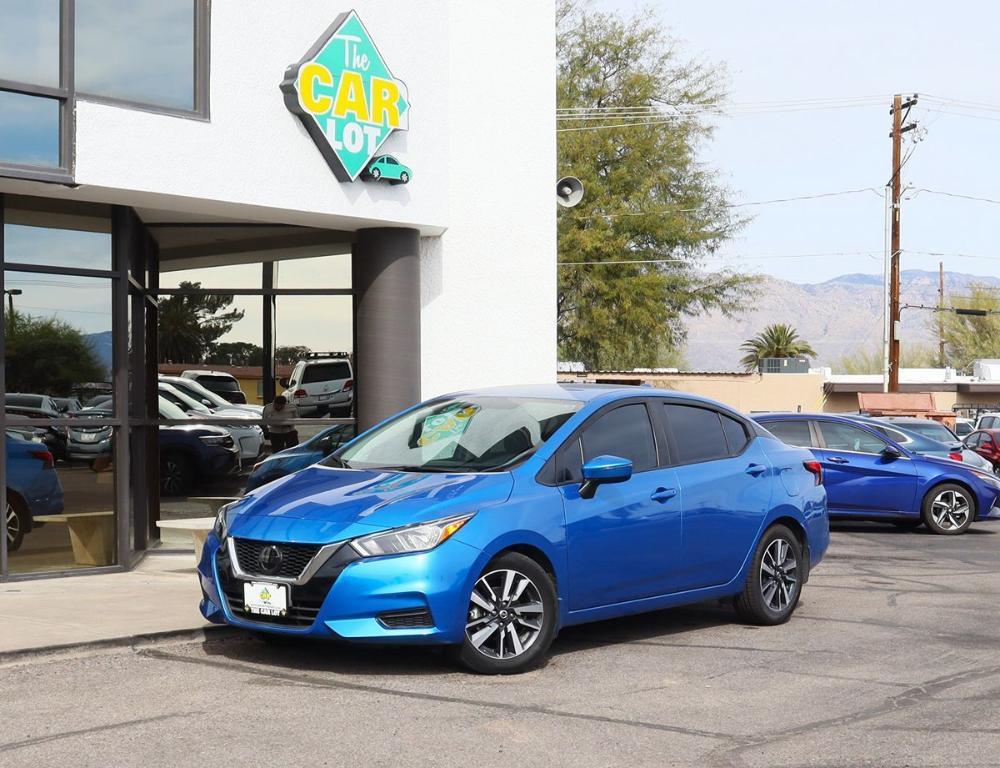 used 2021 Nissan Versa car, priced at $13,995
