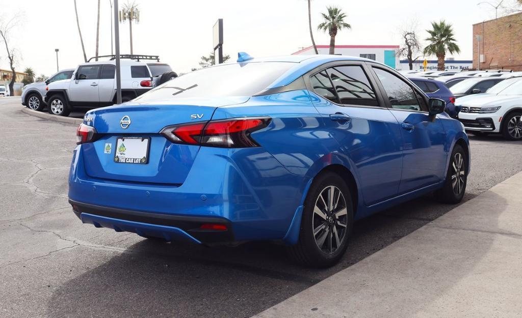 used 2021 Nissan Versa car, priced at $13,995