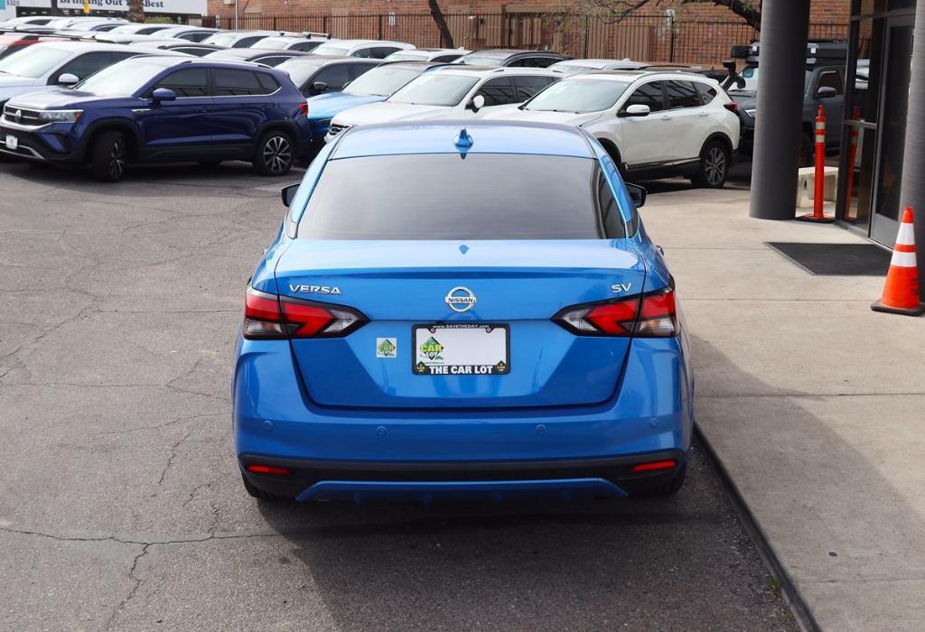 used 2021 Nissan Versa car, priced at $13,995