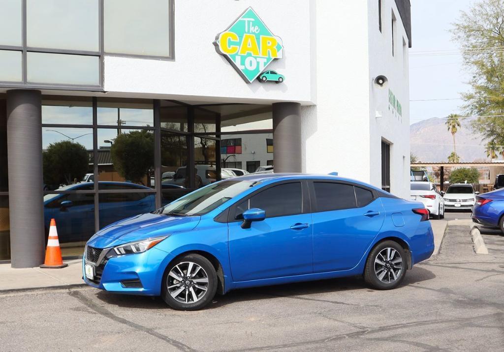 used 2021 Nissan Versa car, priced at $13,995