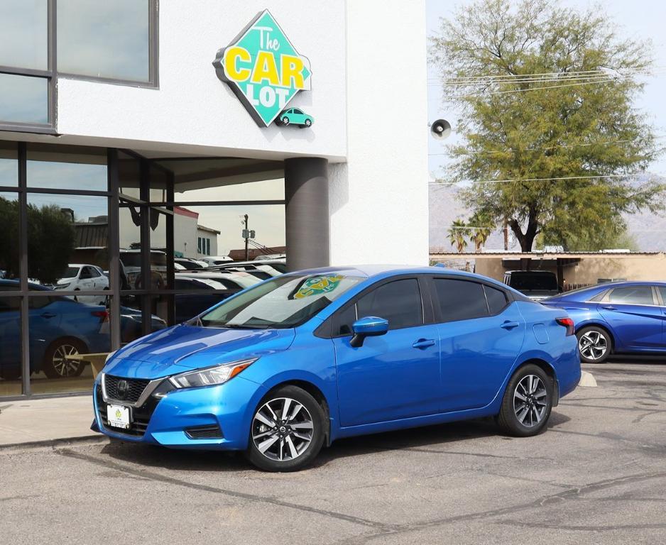 used 2021 Nissan Versa car, priced at $13,995
