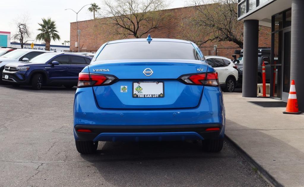 used 2021 Nissan Versa car, priced at $13,995