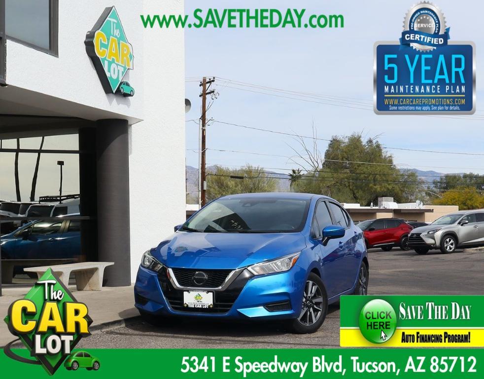 used 2021 Nissan Versa car, priced at $13,995