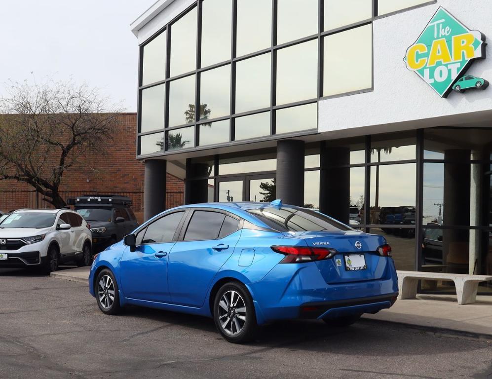 used 2021 Nissan Versa car, priced at $13,995