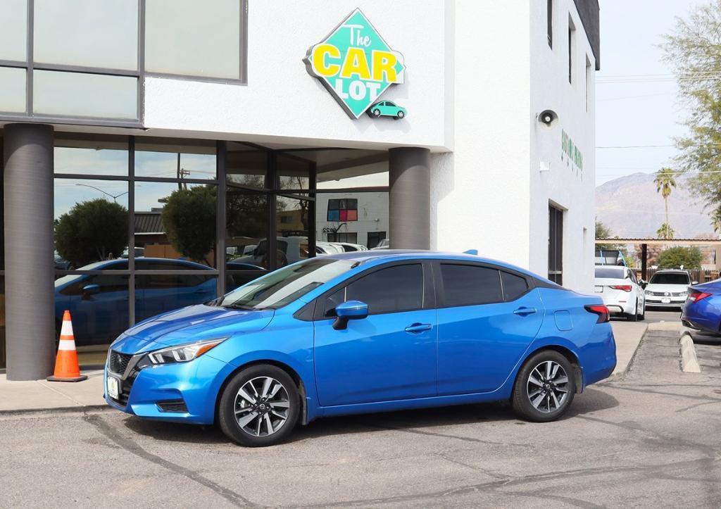 used 2021 Nissan Versa car, priced at $13,995