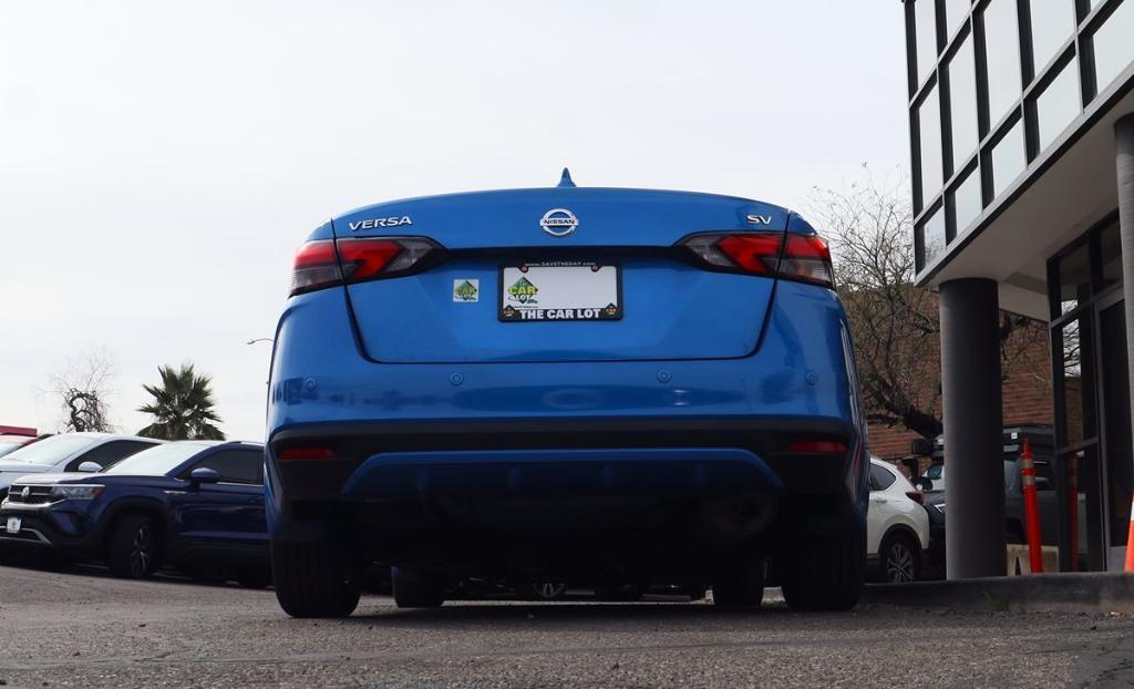 used 2021 Nissan Versa car, priced at $13,995