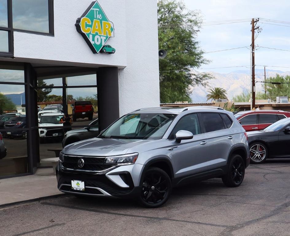 used 2022 Volkswagen Taos car, priced at $19,995