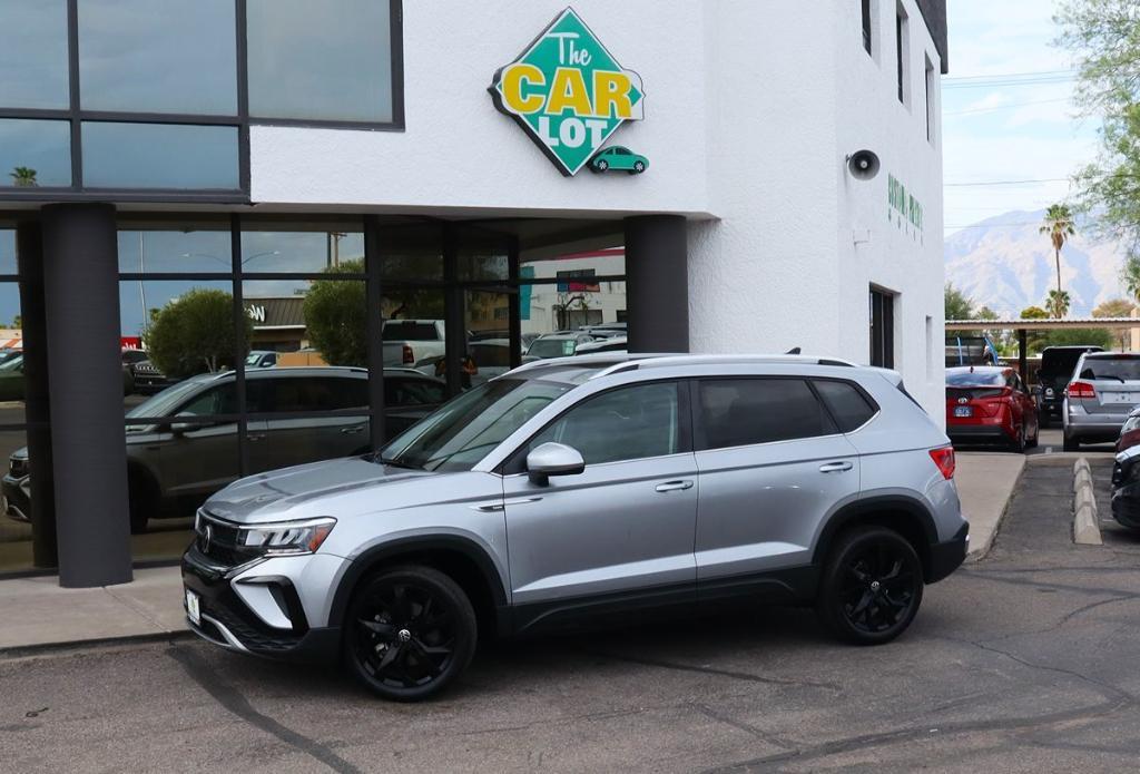 used 2022 Volkswagen Taos car, priced at $19,995