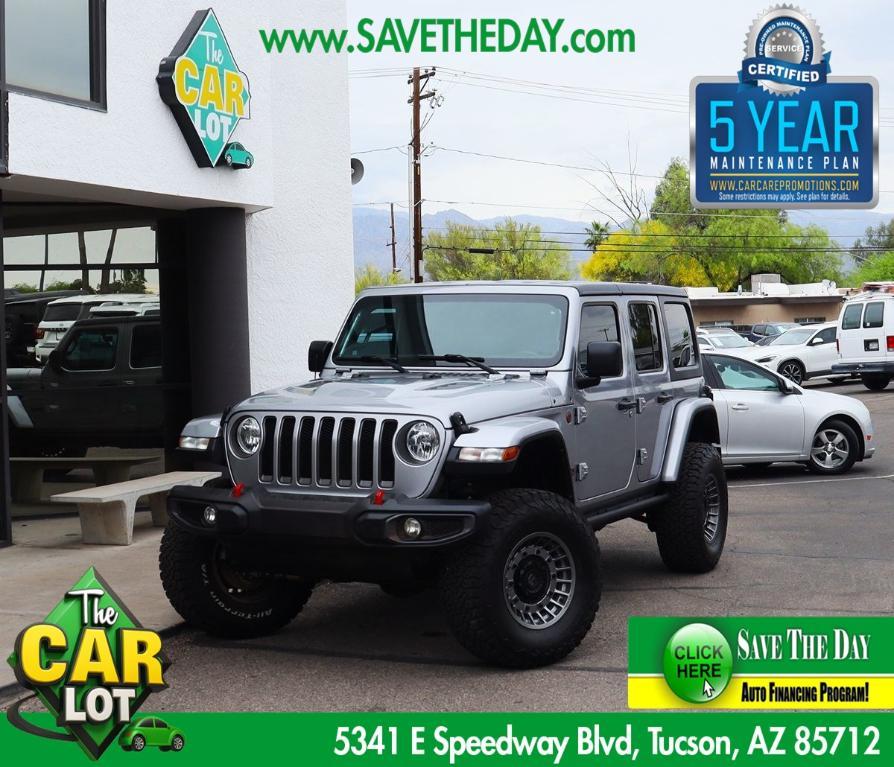 used 2021 Jeep Wrangler Unlimited car, priced at $38,995