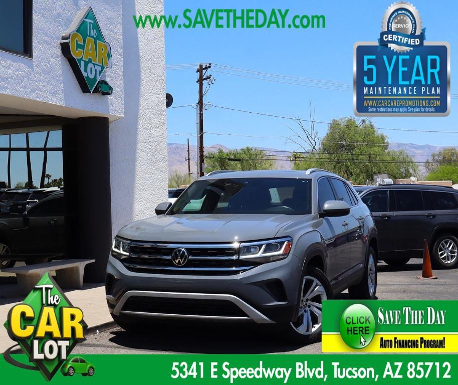 used 2020 Volkswagen Atlas Cross Sport car, priced at $20,091