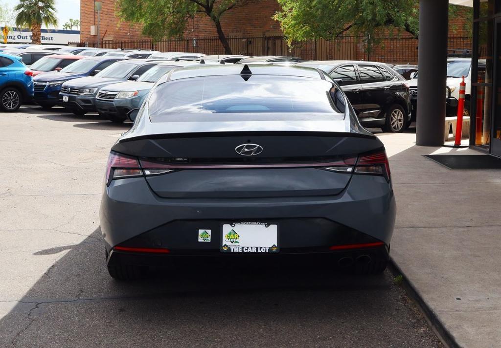 used 2021 Hyundai Elantra car, priced at $21,995