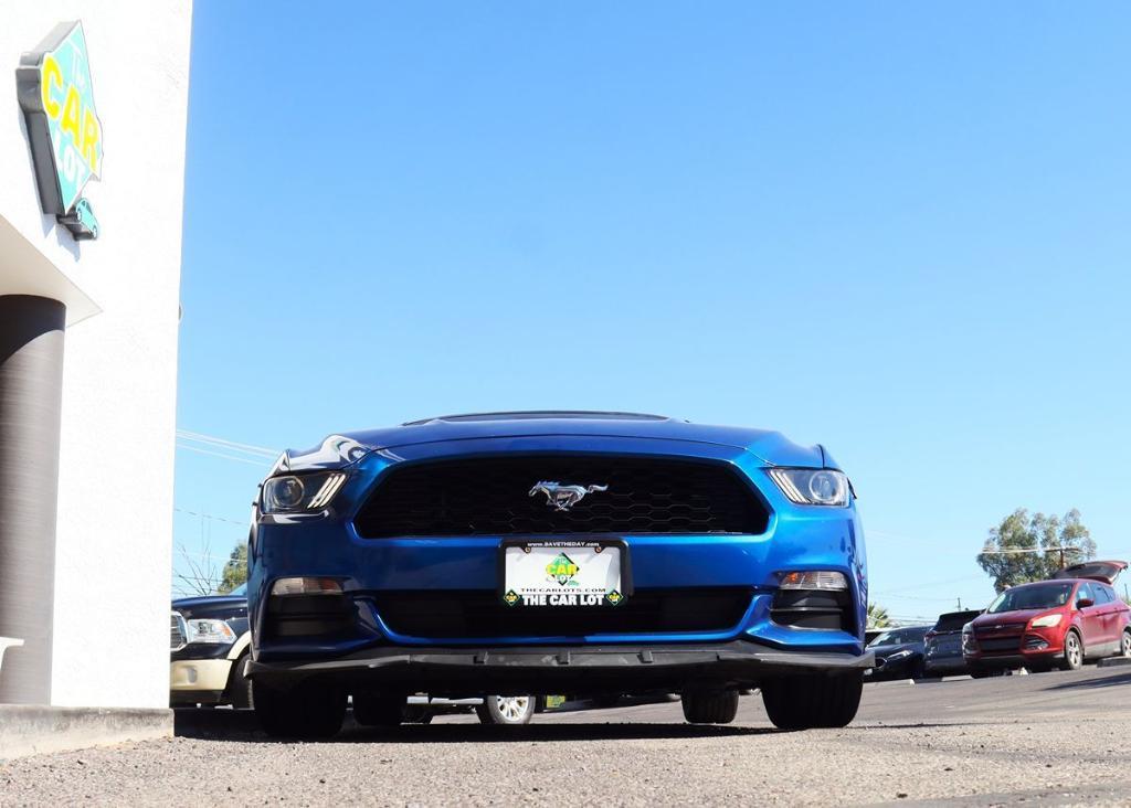used 2017 Ford Mustang car, priced at $18,995