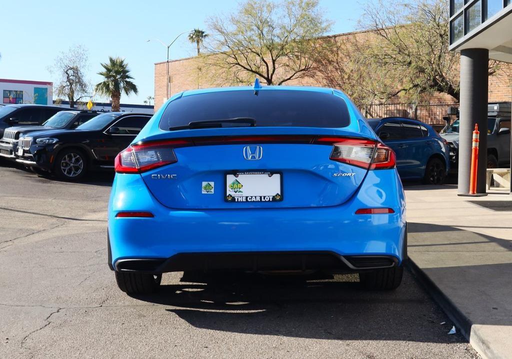 used 2024 Honda Civic car, priced at $24,995