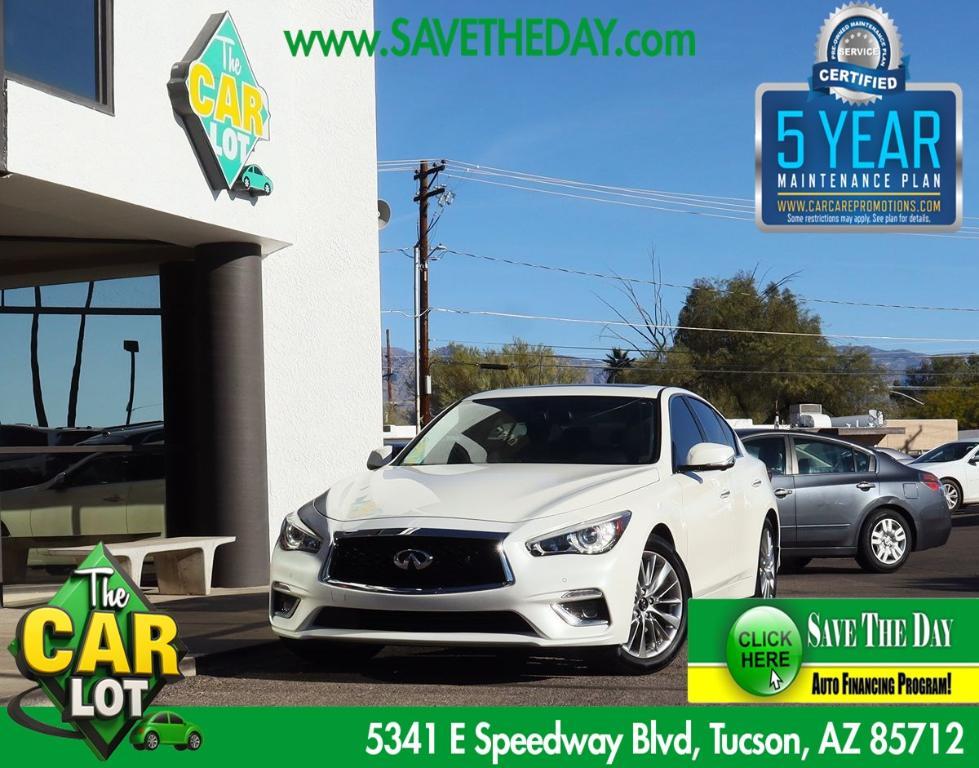 used 2021 INFINITI Q50 car, priced at $22,995
