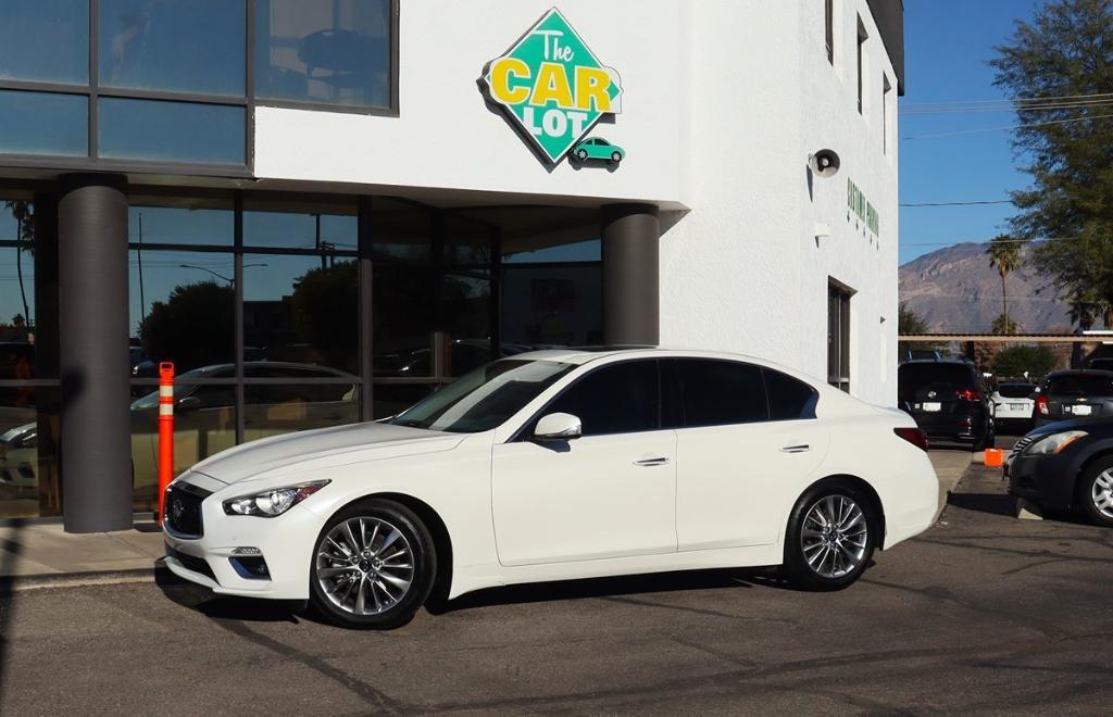 used 2021 INFINITI Q50 car, priced at $22,995
