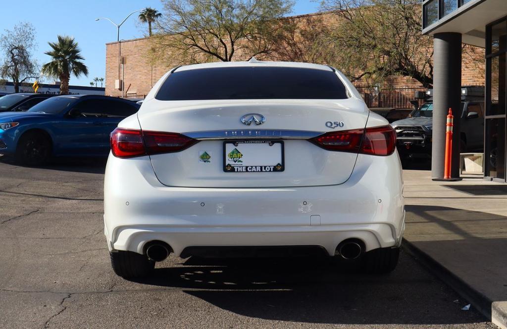 used 2021 INFINITI Q50 car, priced at $22,995