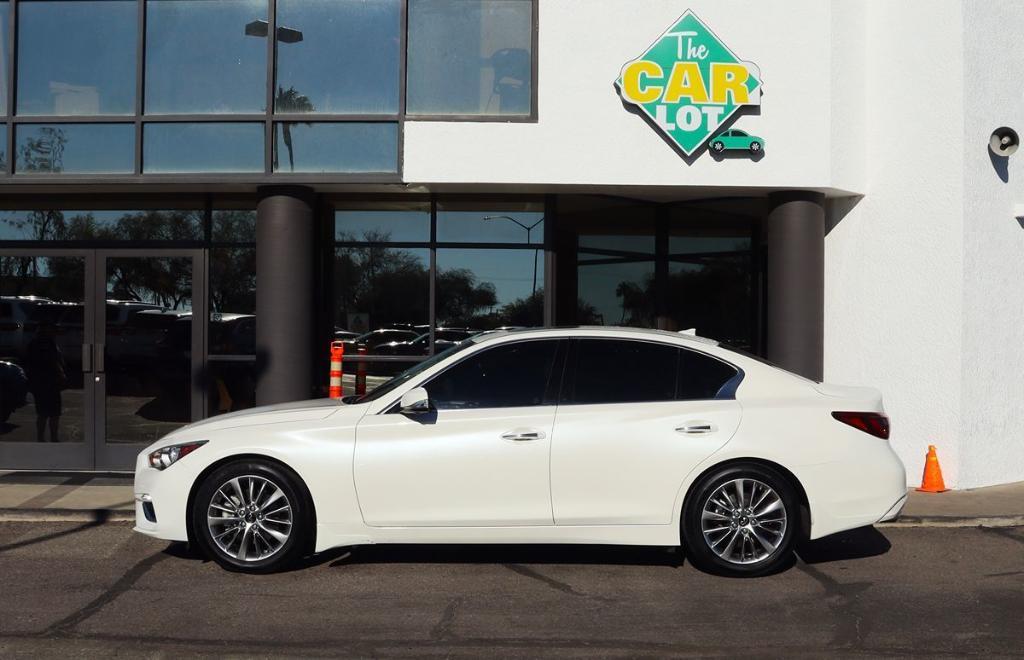 used 2021 INFINITI Q50 car, priced at $22,995
