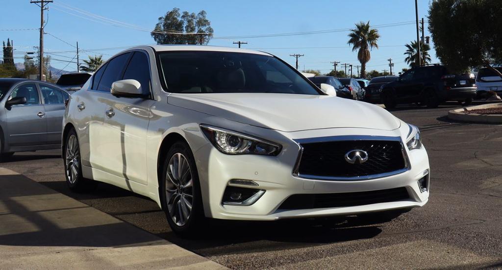 used 2021 INFINITI Q50 car, priced at $22,995