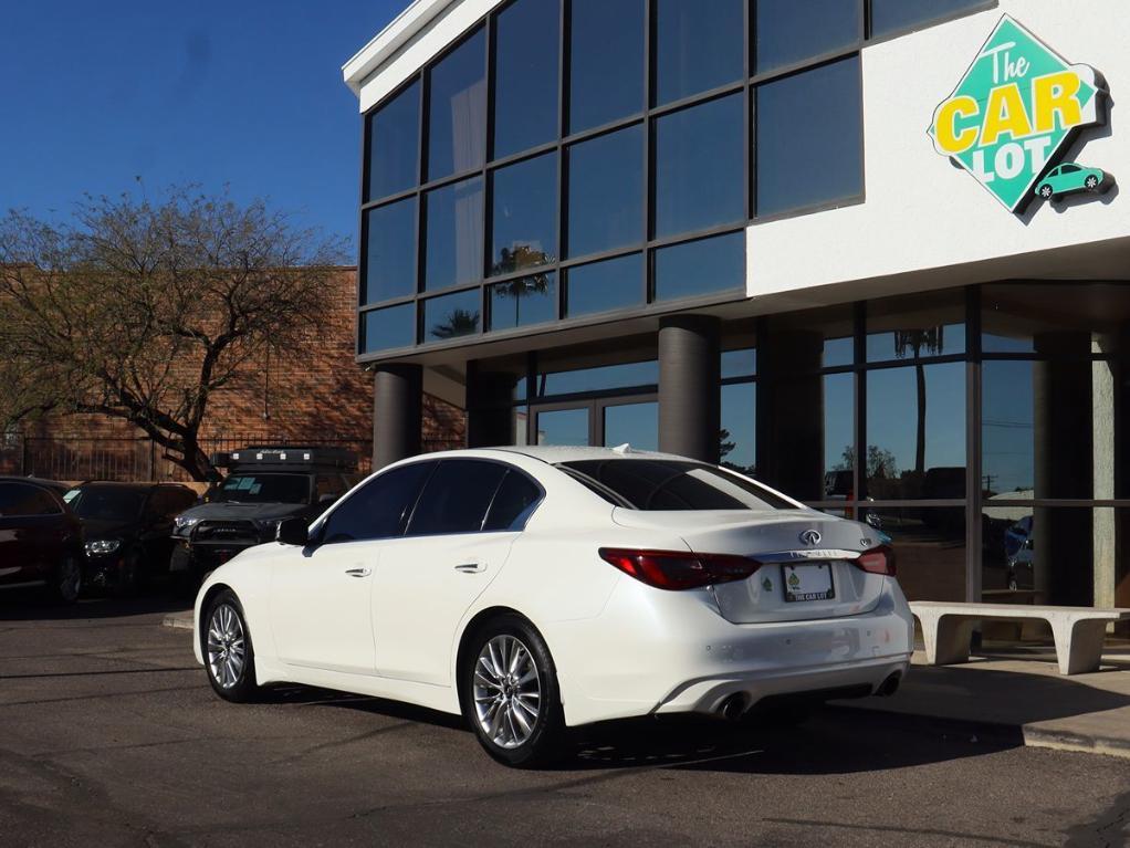 used 2021 INFINITI Q50 car, priced at $22,995