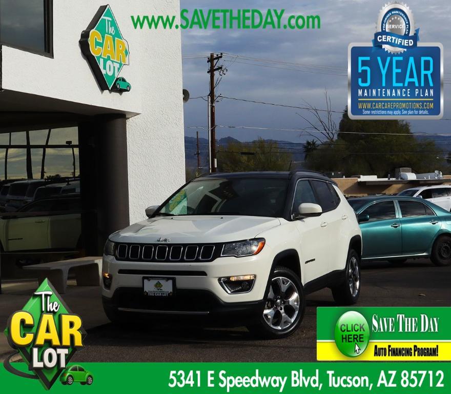 used 2021 Jeep Compass car, priced at $19,995