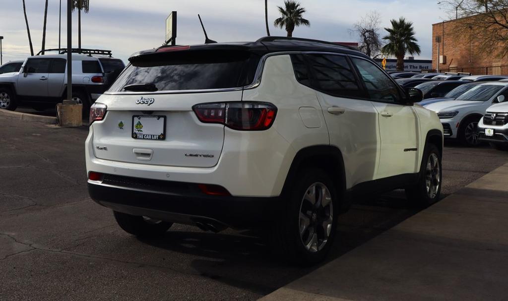 used 2021 Jeep Compass car, priced at $19,995