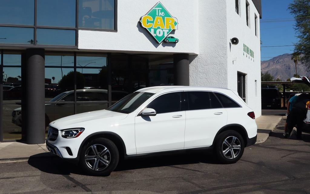 used 2021 Mercedes-Benz GLC 300 car, priced at $25,574