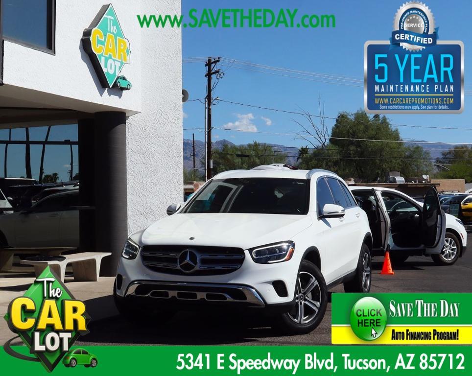 used 2021 Mercedes-Benz GLC 300 car, priced at $25,574